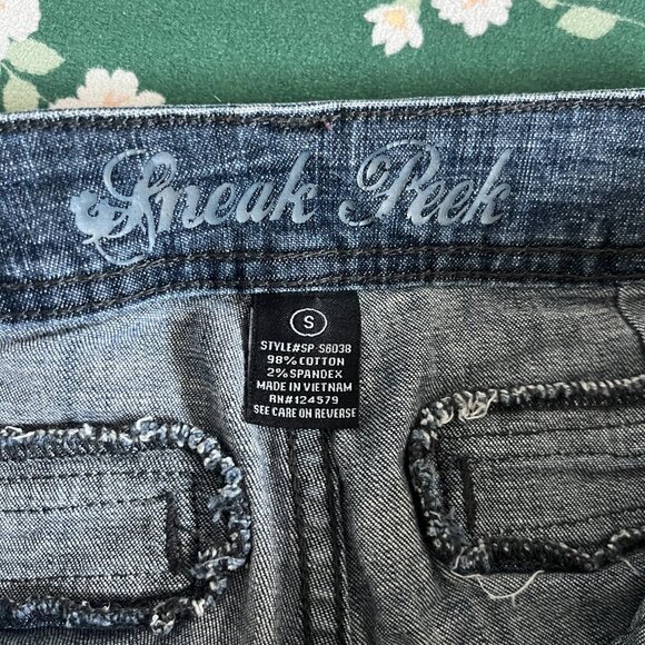 Summer Short Booty Shorts Denim Style Cotton Small Used Pre-owned - Picture 5 of 7